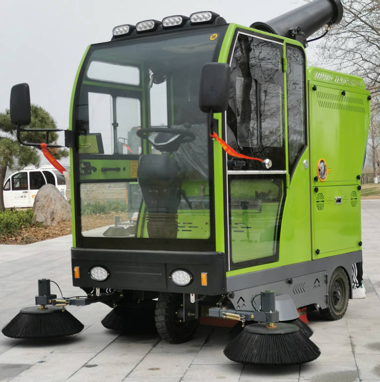 宿迁道路清洁广泛应用电动环卫清扫车